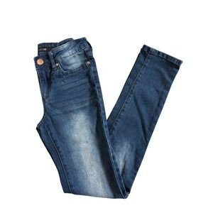 Joes Jeans Youth Size 10 Skinny‎ Fit Denim Pants Distressed Wash Blue Stretch